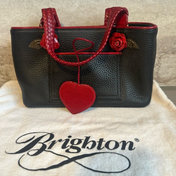 NWT Vintage 2004, Brighton Rosey Leather Mini Bag - Picture 1 of 16